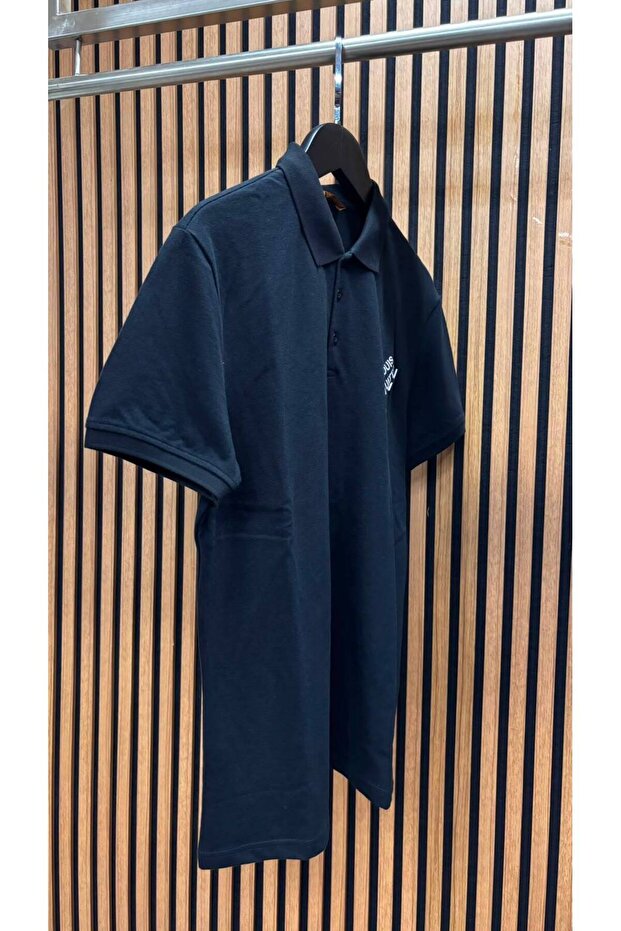 Men's Polo Collar T-Shirt Custom Embroidery & Accessory Design Polo T-Shirt Code: Js26Lvp001