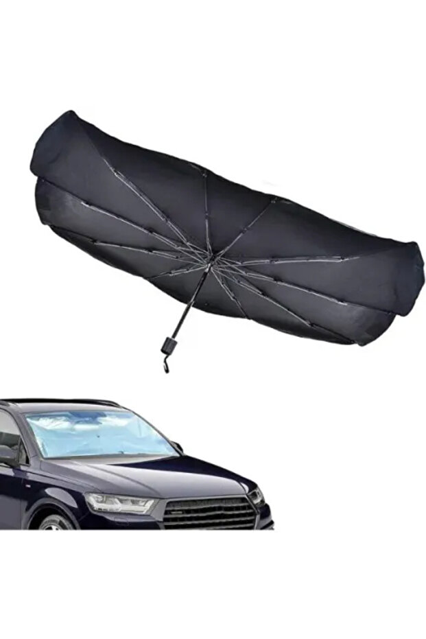 Car windshield sunshade umbrella