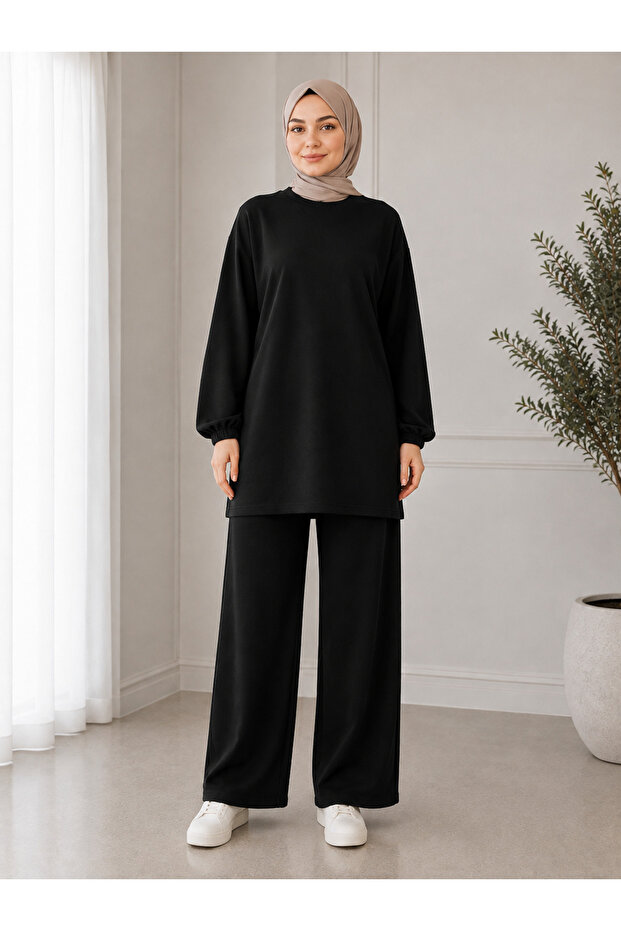 Women's Oysho Fabric - Elastic Sleeves - Islamic Clothing Set