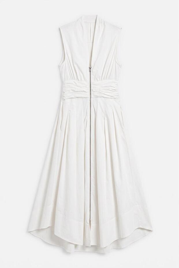 Piliseli Cotton Midi Elbise