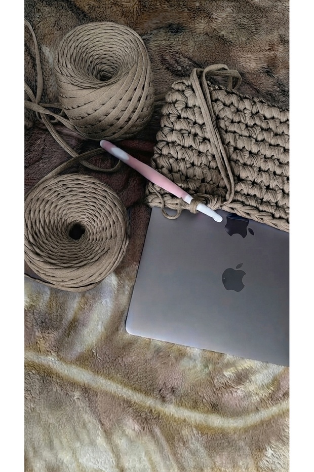 Combed Cotton Thread (300-400Gr) Color-Linen Beige Tone