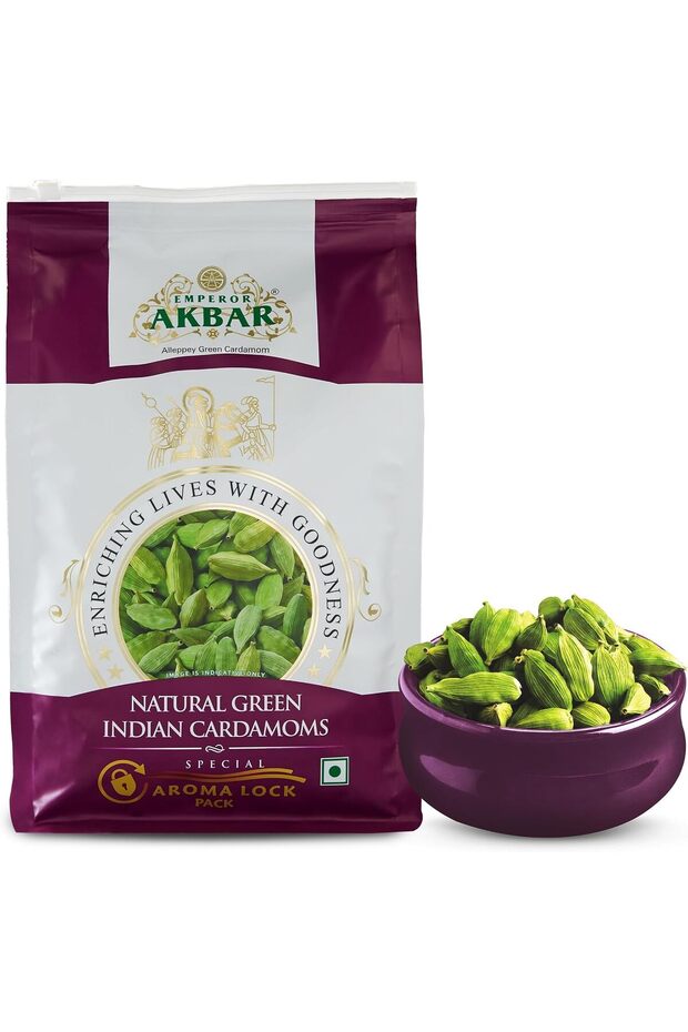 Alleppey Whole Green Cardamom 8mm | 1Kg |