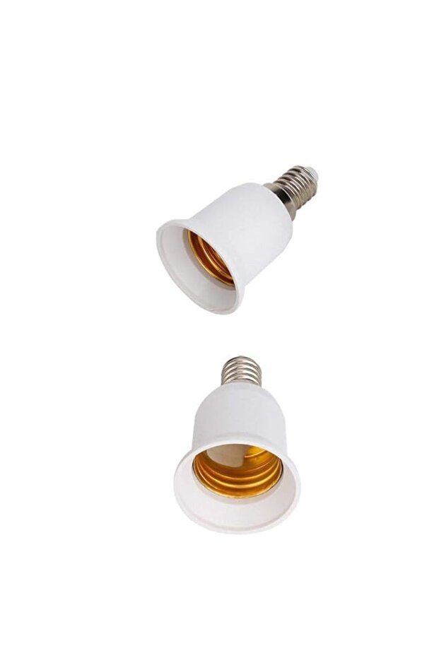 1PCS E14 to E27 Base Screw Light Lamp Bulb Holder Adapter Socket Converter 1PCS