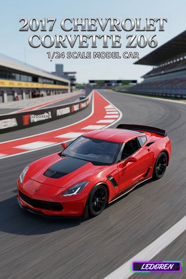 2017 Chevrolet Corvette Z06 Car 1/24 Diecast Collection Model Car