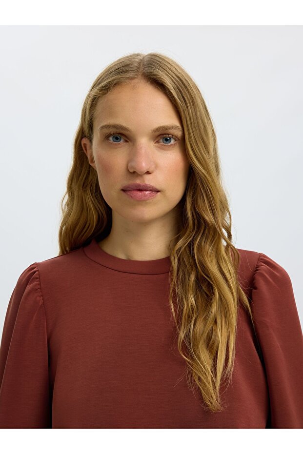 Sweatshirt Puffärmel - 5