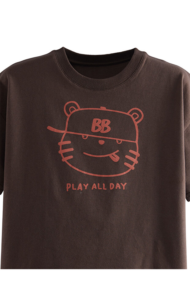 Play Boy's Basic T-shirt Σετ σορτς - 7