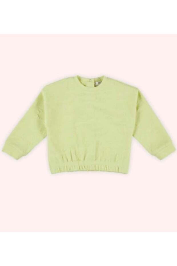 Baby Girl Botanıc Garden Sweatshirt Gk7041 Green