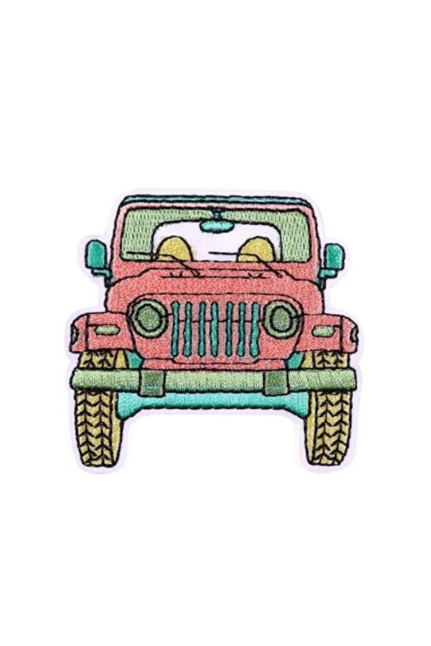 Velcro Hook Patch, Tacti-Cool ADVENTURE Collection, Jeep for bag/vest