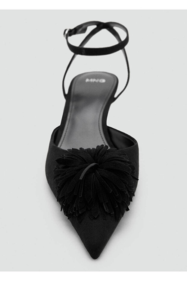 Pompom Kitten Heels - 5