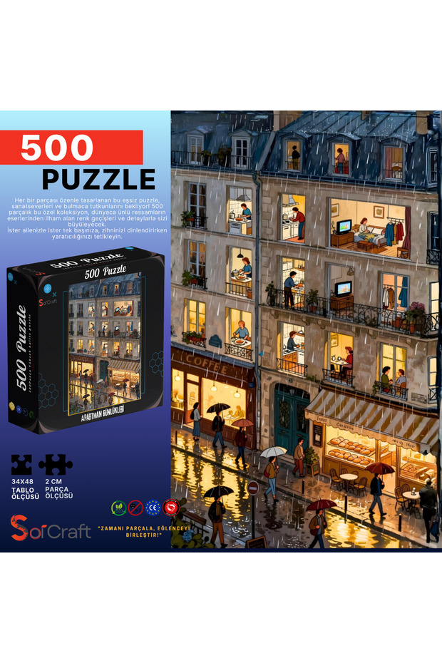 500 قطعة من ألغاز مذكرات الشقق السكنية # 215