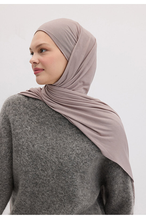 Bambu Penye Şal Gülpembe - 2