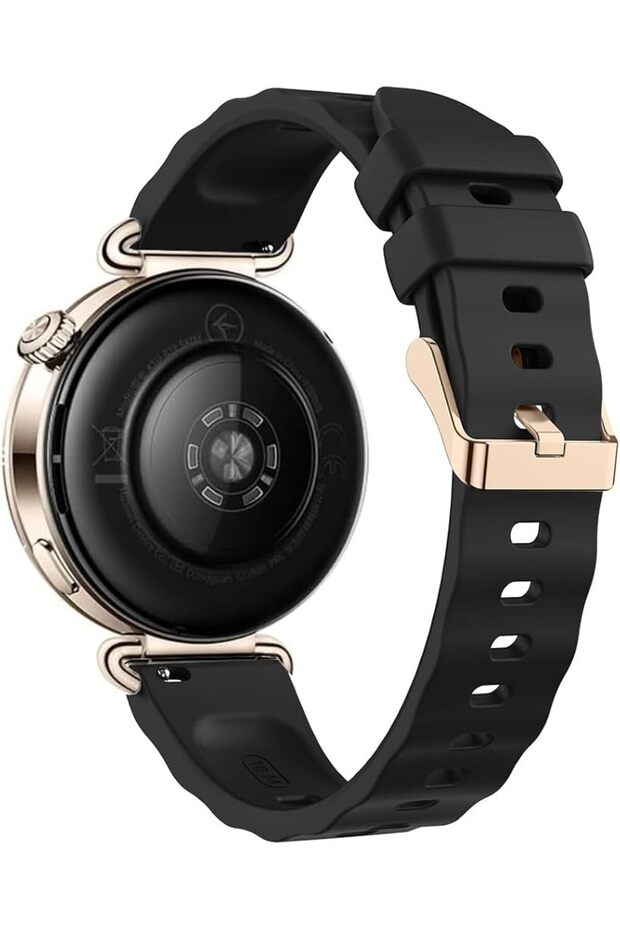 Magnetic Silicone Watch Band 18-22mm, Quick Release Sport Sweatproof Breathable Strap