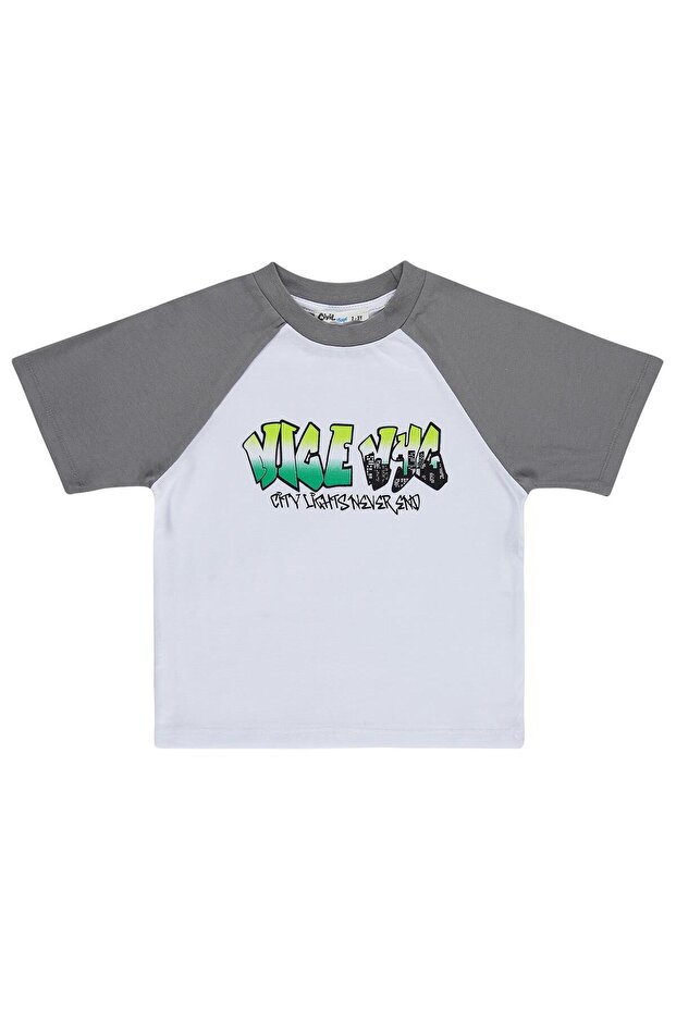 Nice Nyc Printed T-Shirt for Ages 2-5 - White