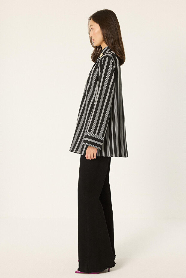 Glitter Striped Shirt - 7