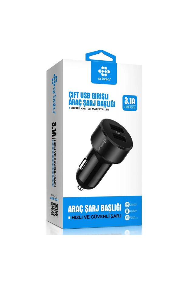 ÇİFT USB GİRİŞ ARAÇ ŞARJ BAŞLIĞI