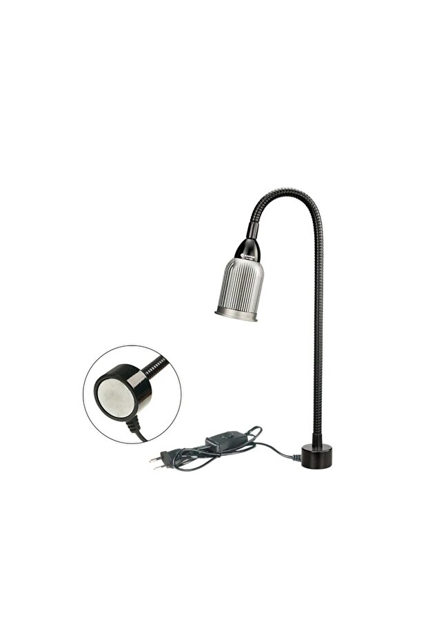 Sunshine SS-804 Manyetik Tabanlı LED Masa Lambası | Güçlü Işık Teknik Servis ve Hobi Çalışma Lambası - 1