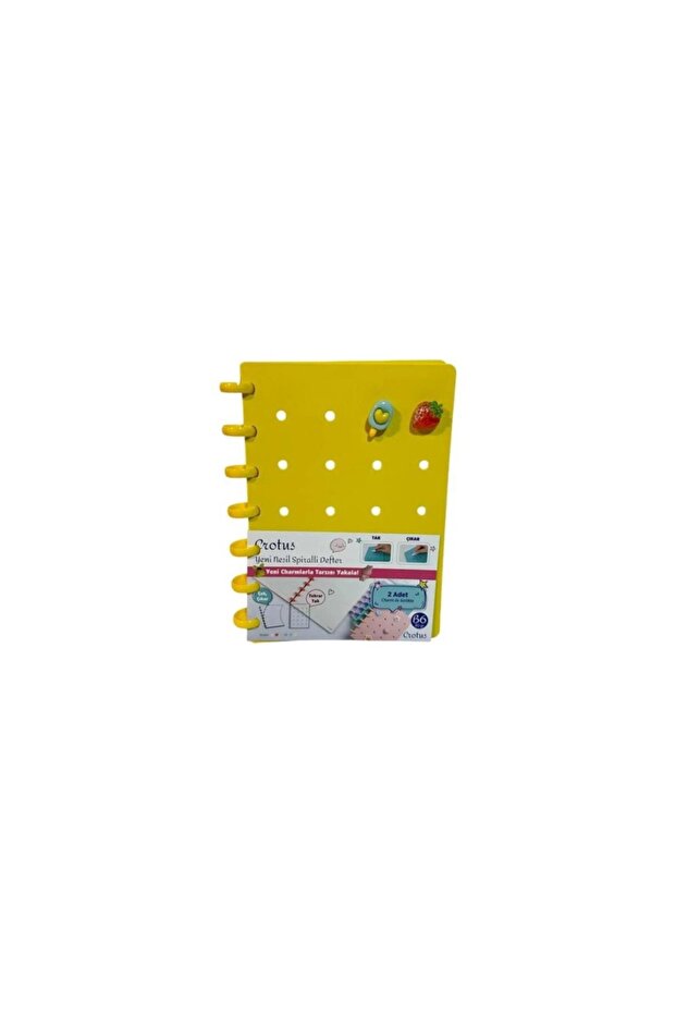 الجيل الجديد من TMN Crotus - 80 Yp. دفتر قرص مخطط حلزوني B6 Pp