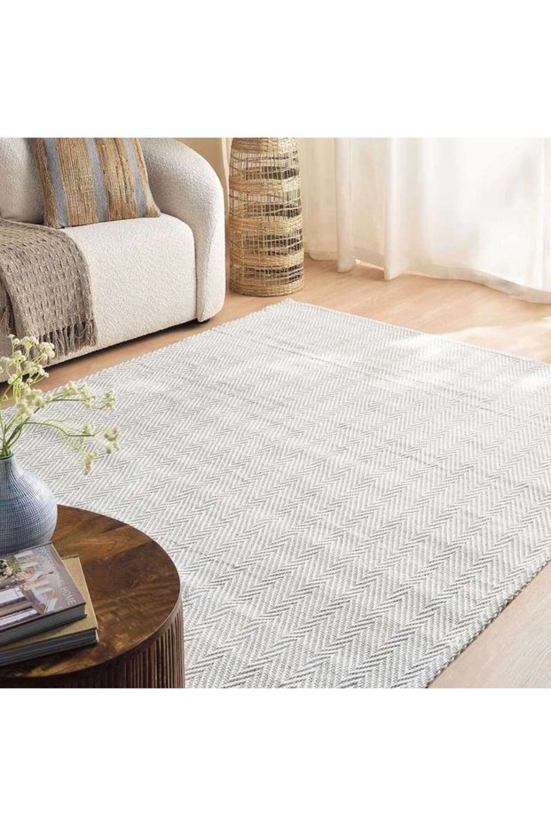 Wave Indoor Outdoor Rug Duck Egg Blue 120x160cm