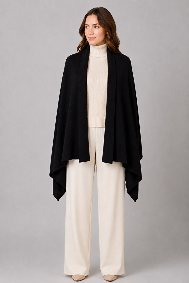 Classic Knitwear Shawl