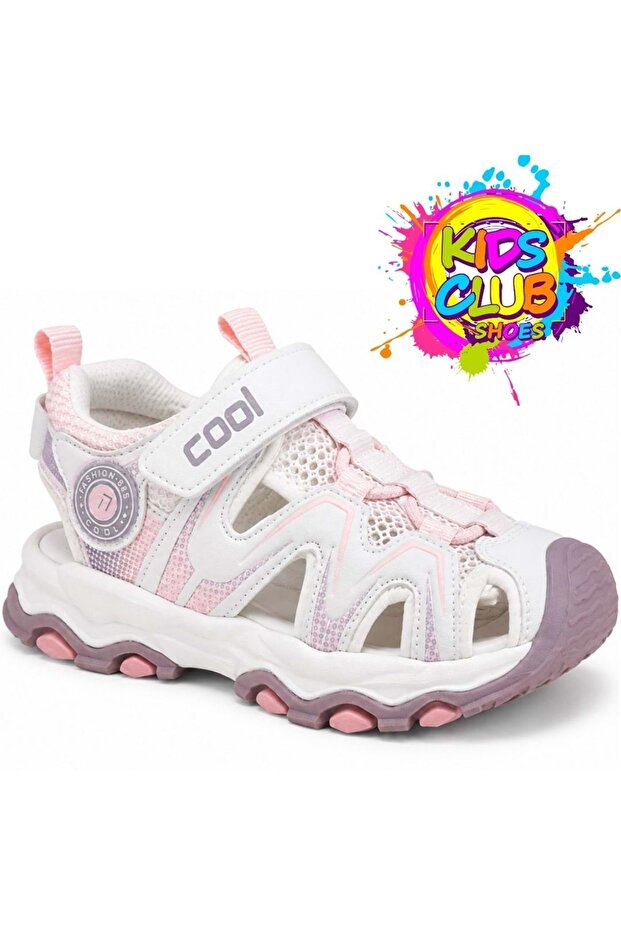 Cool Suv Closed Front Orthopedic Children's Sandals Pink