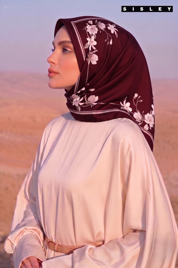 وشاح حرير تيفيل-2024-90*90