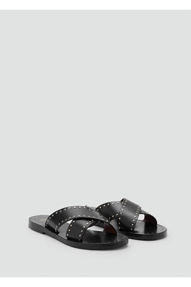 Studded Leather Sandals