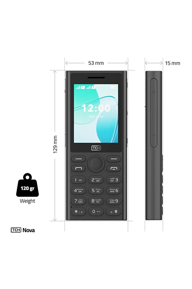 Feature Phone NOVA Dual Sim Grey - 2