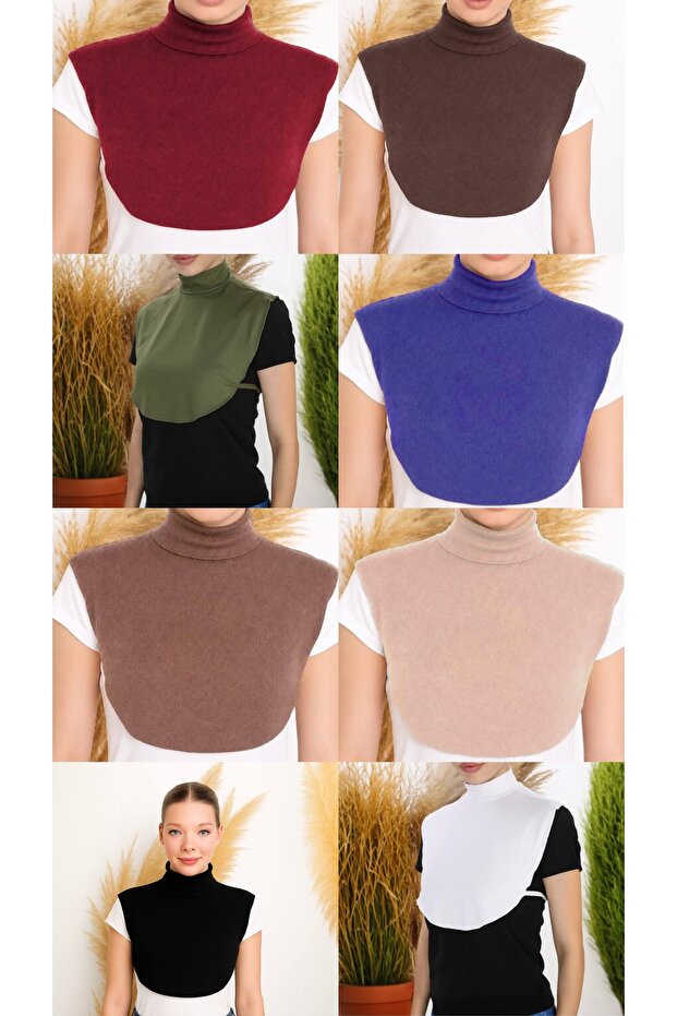8 Women's Neck Collar Hijab