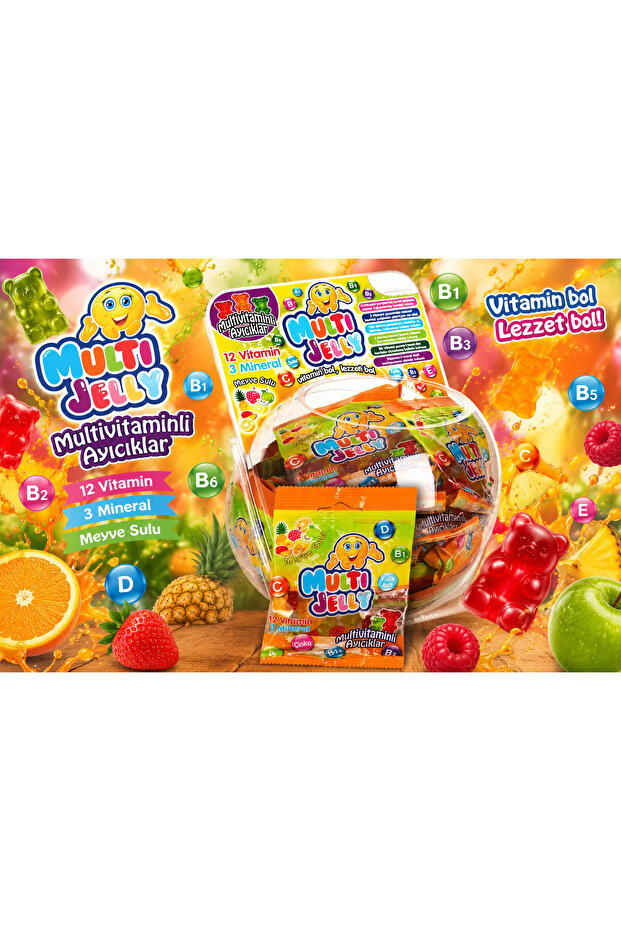 MULTİ JELLY JELİBON 40LI