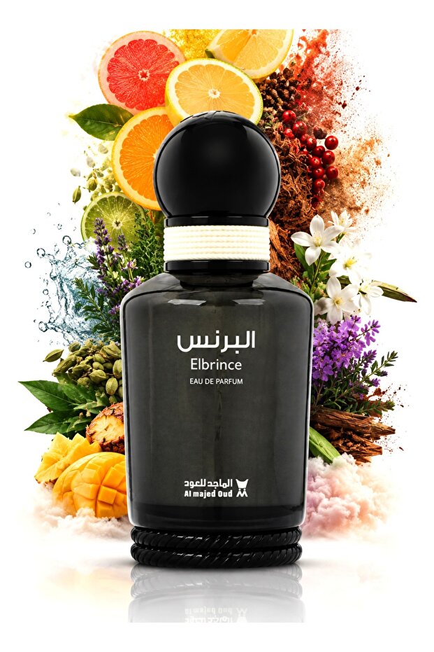 Elbrince Classic EDP 100ml - Unisex Luxury Fresh Aromatic Perfume - Citrus, Spices & Sandalwood Long Lasting Scent