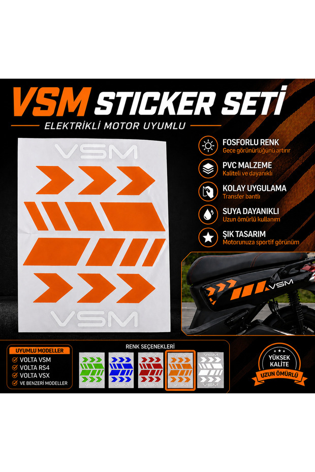 Volta Vsm sticker seti