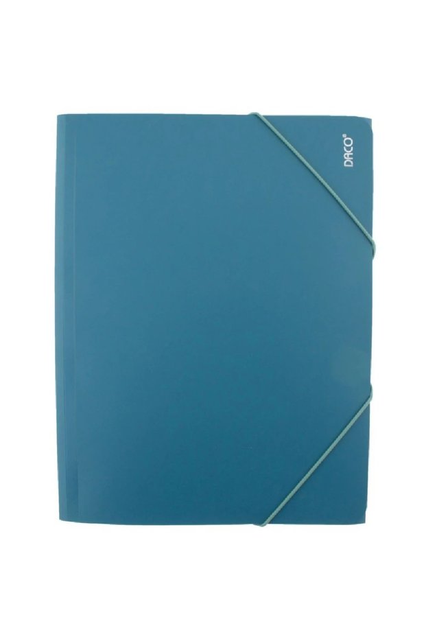 Mapa plastic cu elastic A4 Verde DACO