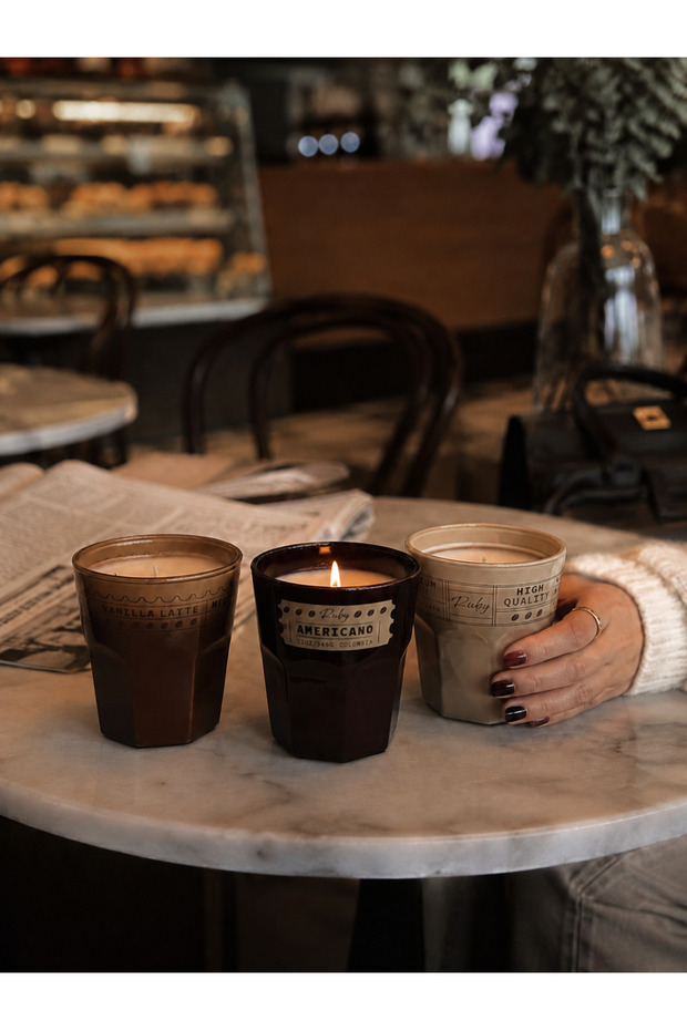 Brew&Bloom Coffee Shop - 3’lü Set