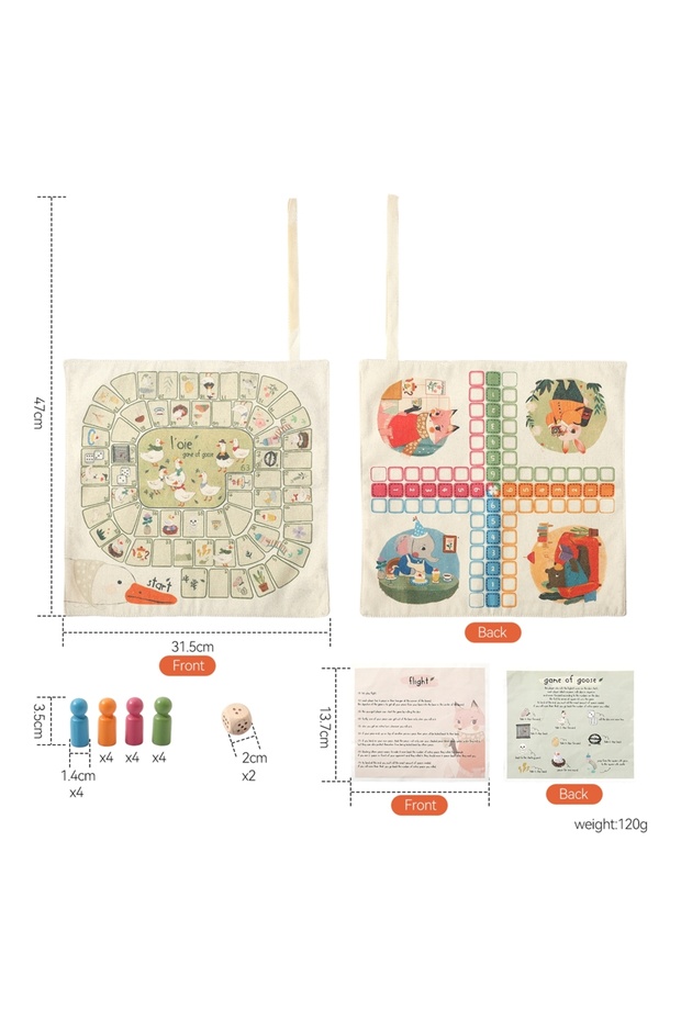 Light Yellow Baby Car Traffic Road Map Canvas Desktop Mat Game Wooden Baby Montessori Toys Parent-c