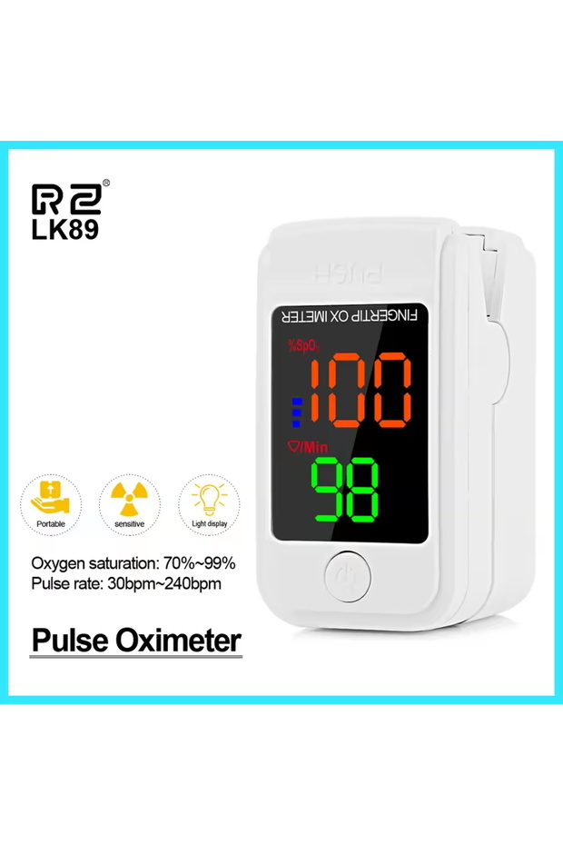 Oximeter Automatic Arm Blood Pressure Monitor – Digital Tensiometer with Heart Rate, Pulse & SpO₂ Ox