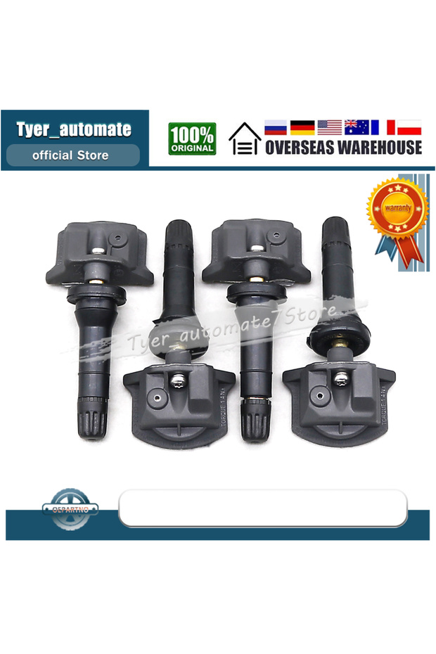 (4PCS) BDGF37140 For 2020 2021 2022 2023 2024 MAZDA 3 6 CX-3 CX-30 CX-9 MX-5 Tire Pressure Monitorin