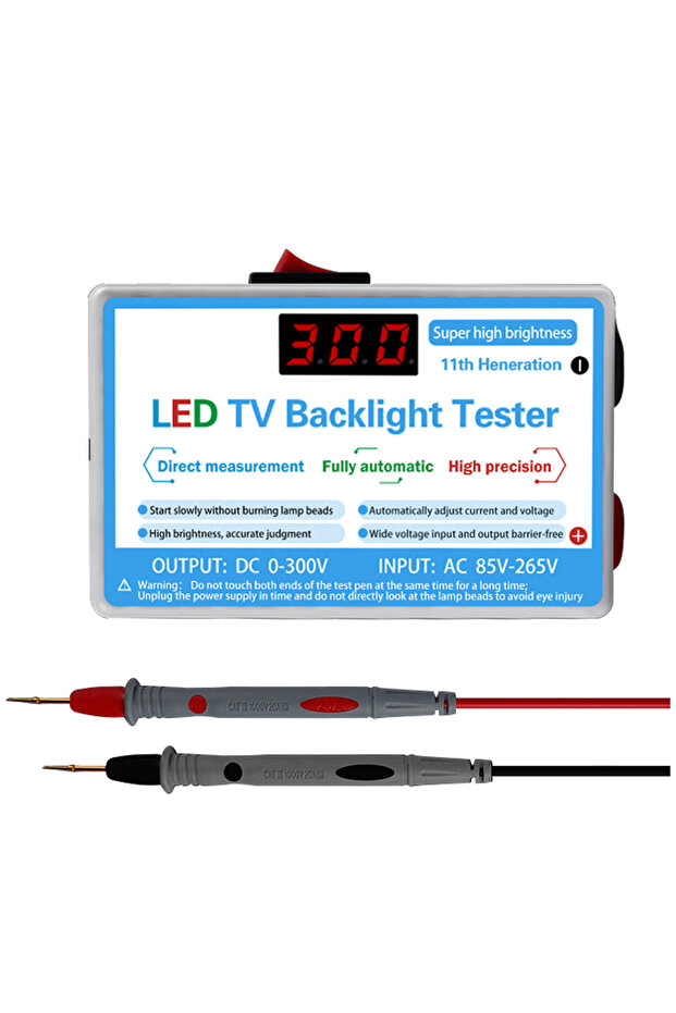 جهاز اختبار إضاءة خلفية التلفزيون LED متعدد الأغراض، أداة اختبار شرائط LED، أدوات قياس لمصابيح LED في الاتحاد الأوروبي