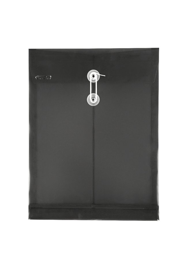 Document File with Drawstring A4 Smoky X 10 Pieces