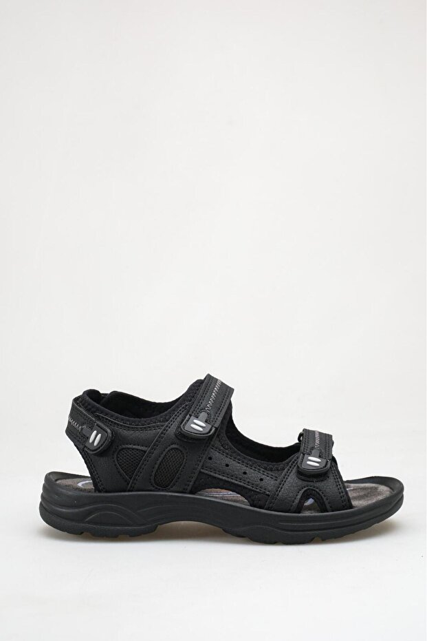 Unisex Black Trekking Sandals