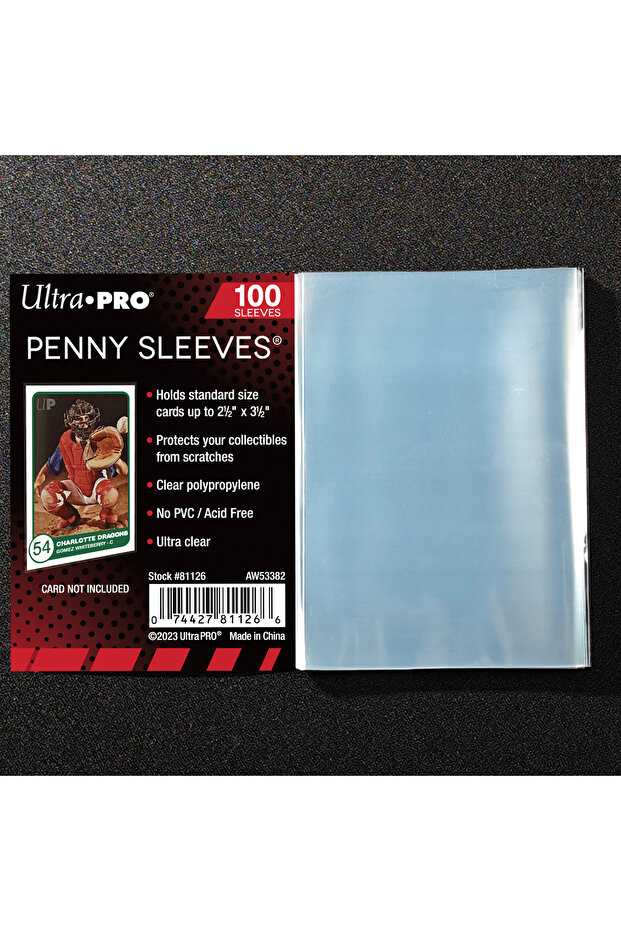 35PT PENNY SLEEVES 35PT Ultra Pro 100 Pcs 2-1/2 X 3-1/2 Penny Sleeves Ultra Clear Viewing Ideal Slee
