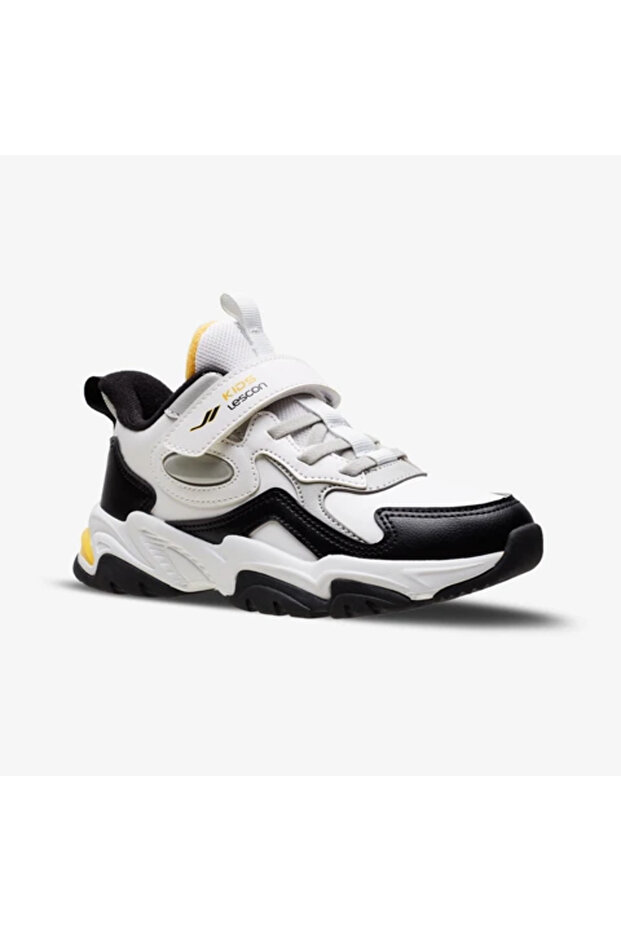 Flow Pu Phlon Light Sole Velcro Children's Sports Shoes Children's Sports Shoes White