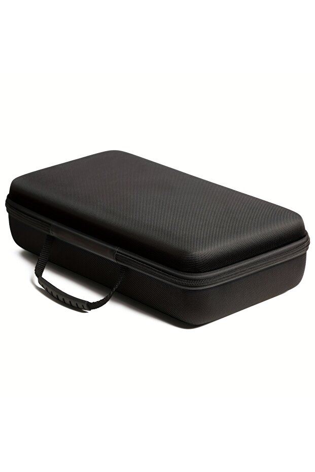 black Hard-Shell 15 Slots Watch Storage Organizer Case, Watch Carry Box Fit Large And Small Watches,