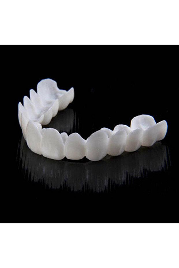 Dental Snap Smile Dental Upper False Fake Teeth Cover Perfect Smile Veneers Comfort Fit Flex Whit...