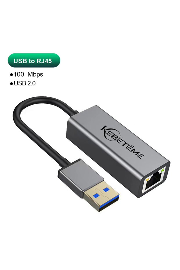 USB 100Mbps 1000Mbps USB Ethernet Adapter USB 3.0 Network Card to USB RJ45 Lan f