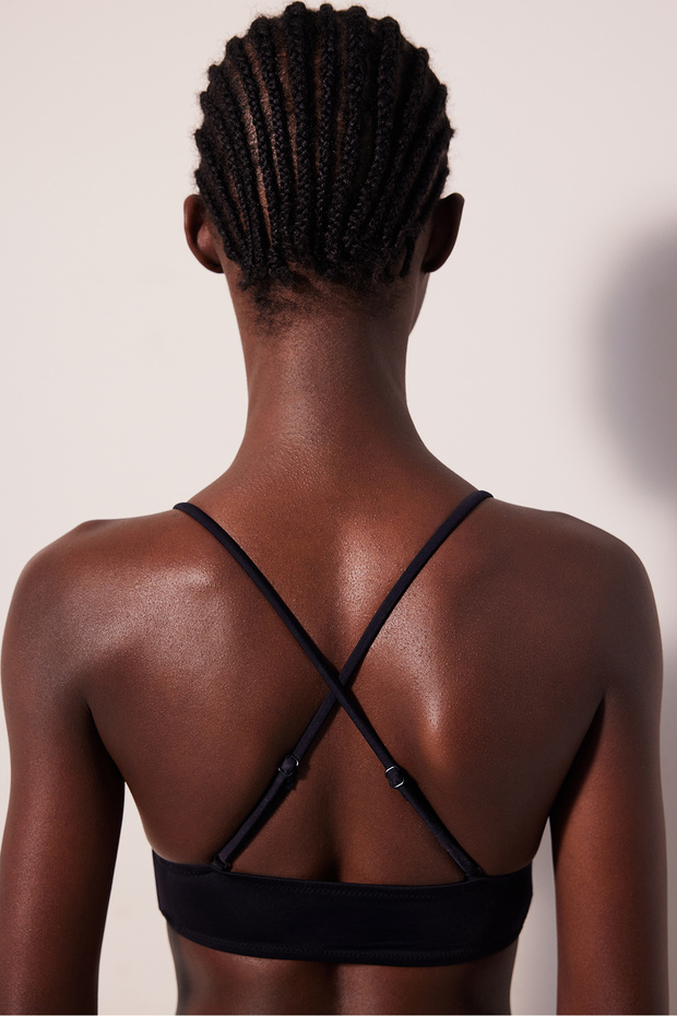 Bralet Black Bikini Top - 2