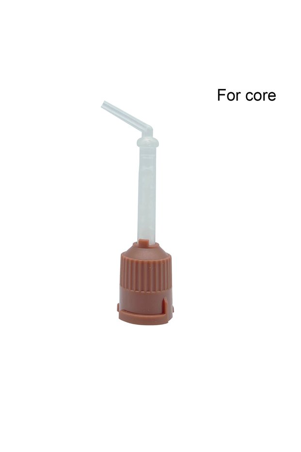 50pcs For core 50pcs/Lot Dental Mixing Tips Impression Materials Lab Denture Color Tubes Disposable