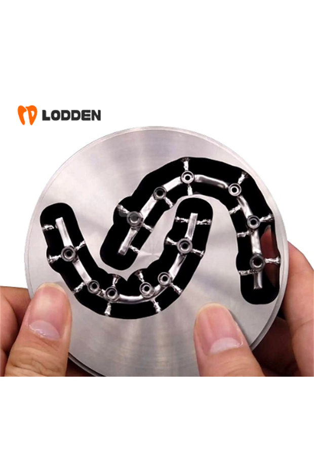TC4 GR5 D98x18mm LODDEN Titanium Block 98mm Dental TC4/GR5 CAD CAM Titanium Alloy Disk Restoration M
