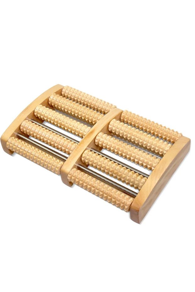 1 Wooden Foot Massage Roller Relieves Fatigue Foot Pain and Plantar Fasciitis Plantar Muscle Relaxa.