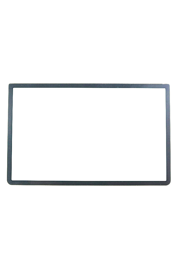 Plastic Gray Replacement Upper Front Top Screen Frame Lens Cover LCD Screen For 3DS XL LL New 3D
