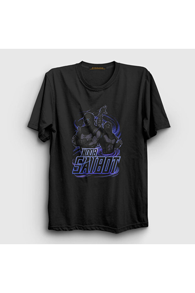 Unisex Black Noob Saibot Mortal Kombat T-shirt147290tt